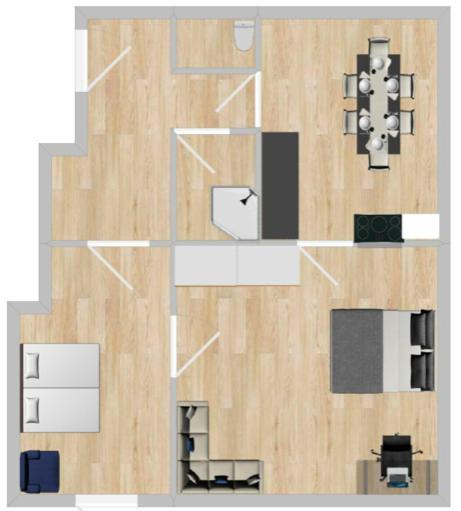 2 Bed I 82 M2 I Comfy I 160 Mbit Wifi * Wien
